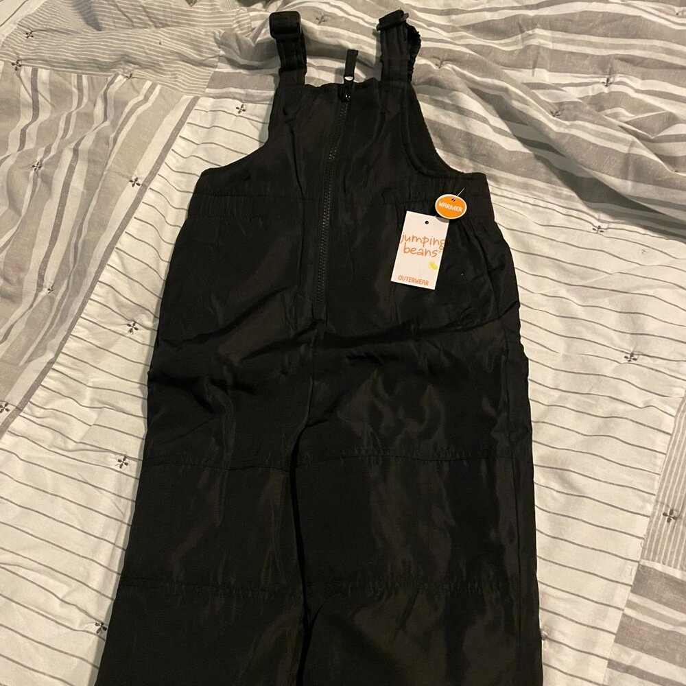Toddler Boy Jumping Beans® Snow Bib Size 2T NWT